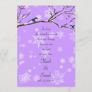 Snowbird 2 Convite Lavander