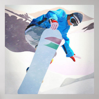 Snowboard Winter Sport_ Poster