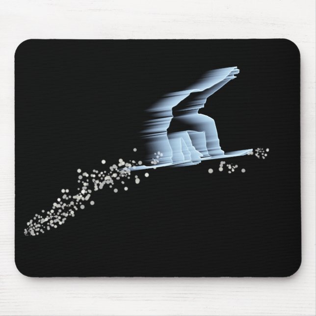 Snowboarder Mousepad (Frente)