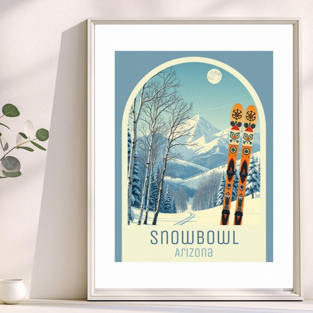 Snowbowl Arizona ski resort  Poster (Criador carregado)