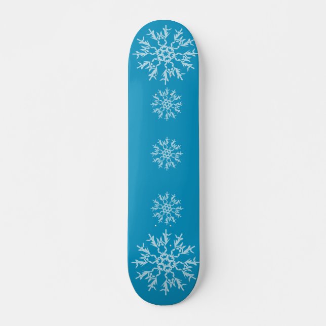 Snowflake Skateboard (Frente)