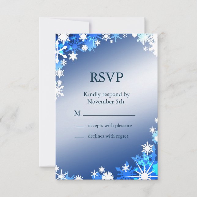 Snowflakes RSVP 2 (Frente)