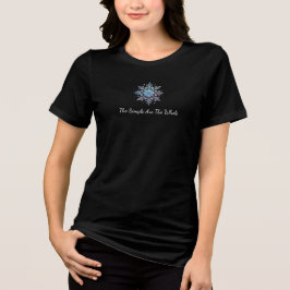 Snowflakes T-Shirt for Woman | Winter Shirt Style