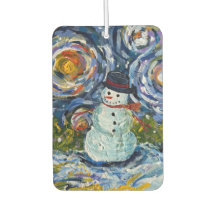 Snowman Air Freshener