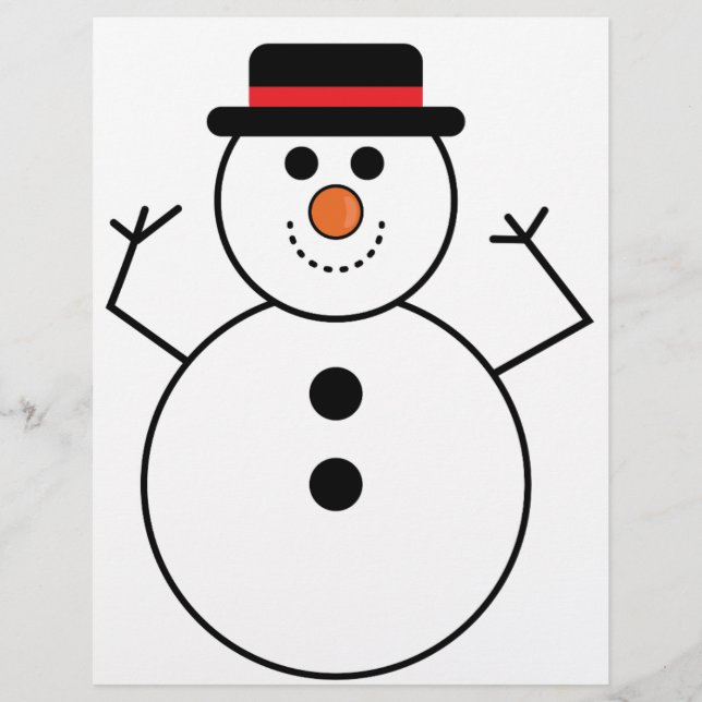 Snowman Cartoon (Frente)