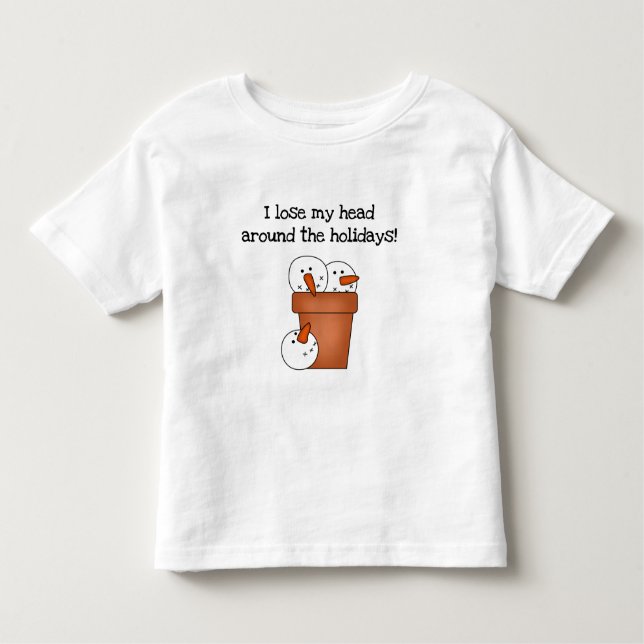 Snowman Humor T-shirts e presentes (Frente)