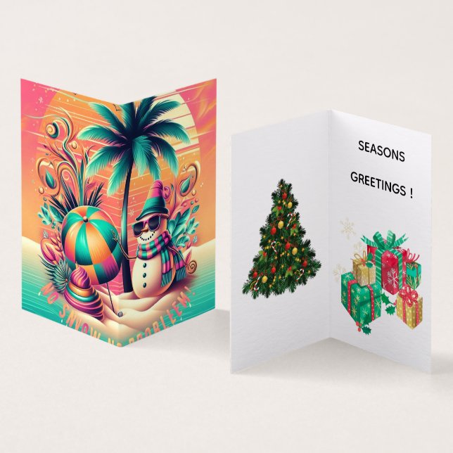 SNOWMAN IN THE SUN (Interior e exterior)