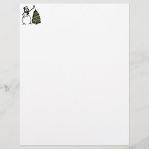 Snowman Letterhead