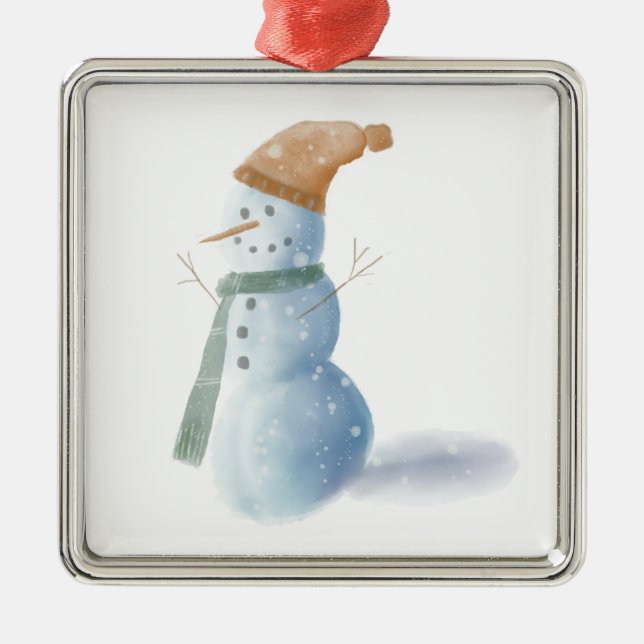 Snowman Metal - Ornamento Fracionado (Frente)