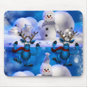 Snowman Mouse Pad