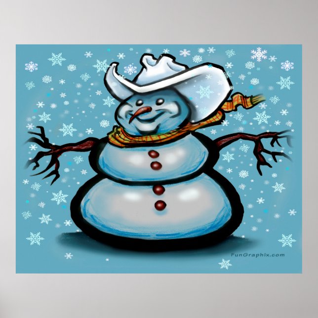 Snowman Poster (Frente)
