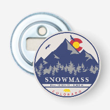 Snowmass Colorado Retro Sunset Ski Souvenirs