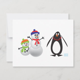 Snowmen e Pinguim