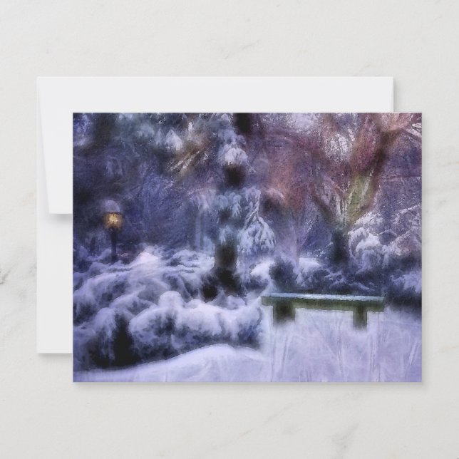Snowy Forest Winter Wonderland (Frente)