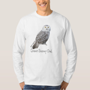 Snowy Owl Long T-Shirt