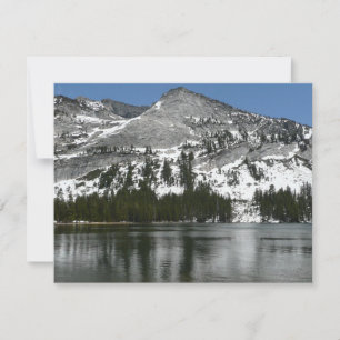 Snowy Tenaya Lake Yosemite - Foto do Parque Nacion