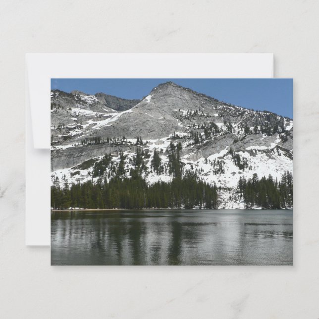 Snowy Tenaya Lake Yosemite - Foto do Parque Nacion (Frente)