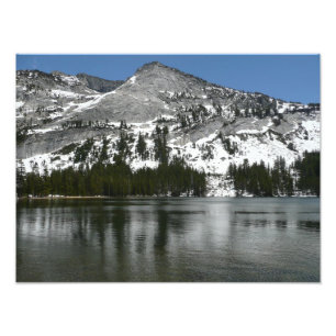 Snowy Tenaya Lake Yosemite - Foto do Parque Nacion