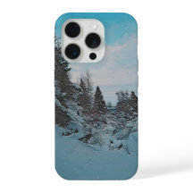 Snowy Woods Iphone 15 Case