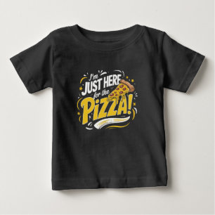 Só aqui para a Camisa de Pizza   Engraçado Pizza L