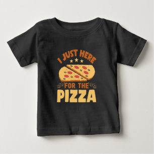 Só aqui para a Camisa de Pizza Engraçado Pizza L