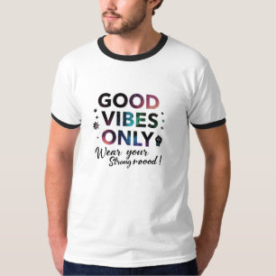 Só Boas Vibrações Camiseta Glitter & Stars Mood
