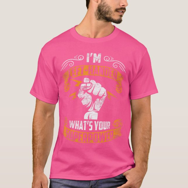 Só Esquerdo Qual É Seu Superpoder Camisa Esquerdis (Frente)