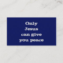 Só Jesus Pode Te Dar O Cartão De Chamada Do Evange