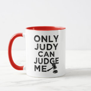 Só Judy pode me julgar uma caneca de café engraçad