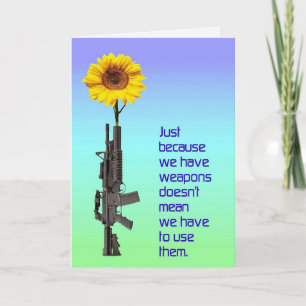 Só porque temos o CARTÃO de Armas