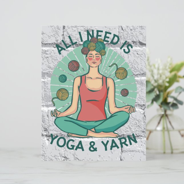Só preciso de Yoga e Yarne Phrase (Em pé/Frente)