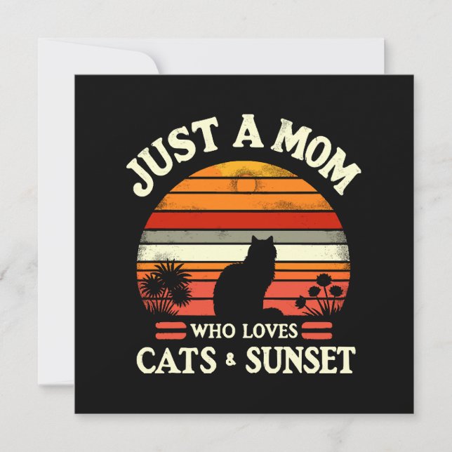Só uma mãe que ama gatos (Frente)