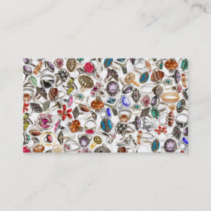 soa cartões de visitas da jóia