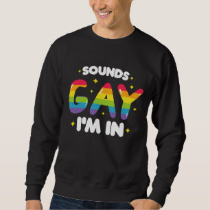 Soa Gay Estou Dentro Camiseta Engraçada Orgulho LG