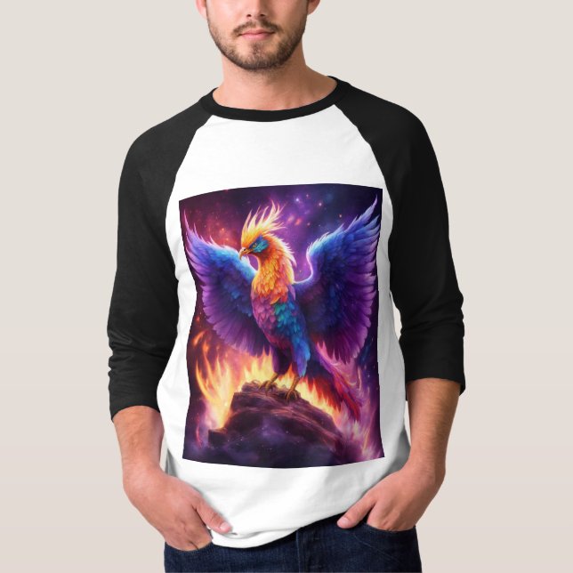 Soar Majestoso - T-shirt gráfica inspirada na águi (Frente)