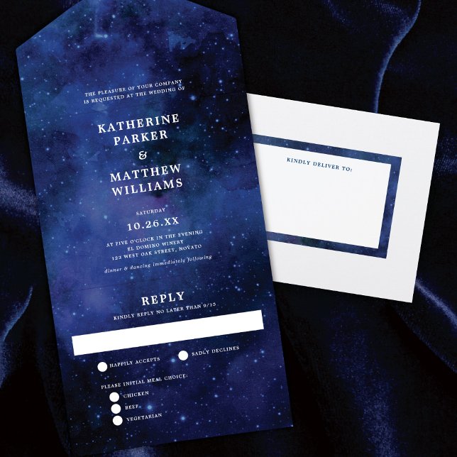 Sob a Astronomia Espacial das Estrelas Casamento (Criador carregado)