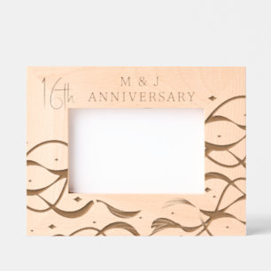 Sob a Foto Laser Do Aniversário Do Oceano