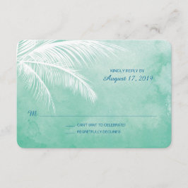 Sob as Palmeiras | Resposta para Casamento em Aqua