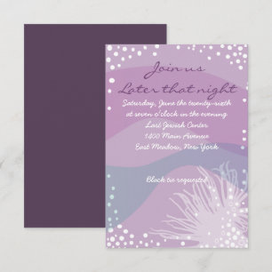 SOB O Bar DO MAR Mitzvah Convite