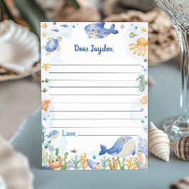 Sob o Cartão de Mensagem de Cápsula Horária do Sea