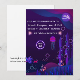 Sob o Convite para Festas de formatura de Brilho d