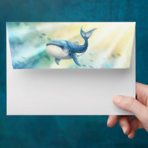 Sob o envelope do Chá de fraldas do mar