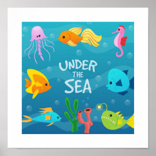 Sob o Mar Poster