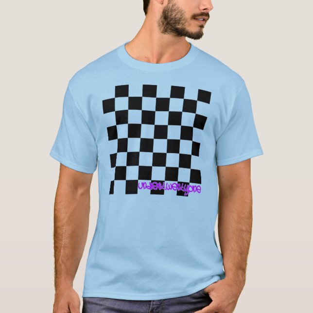 Sob o t-shirt 21 Checkered (Frente)