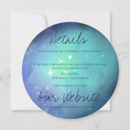 Sob Os Detalhes Do Casamento De Estrelas Night Sky