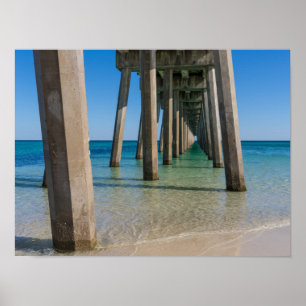Sob Pensacola Beach Pier Poster