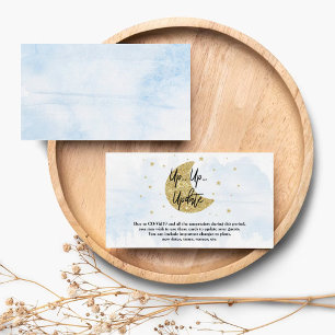 Sobre A Lua   Cartões de atualização de Chá de fra