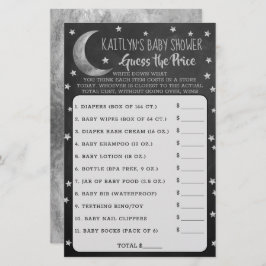 Sobre A Lua | Chá de fraldas Adivinha O Jogo Dos P