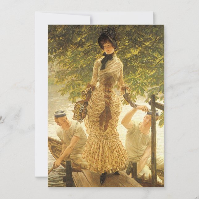 Sobre as Tâmisas de James Tissot, Realismo Vintage (Frente)