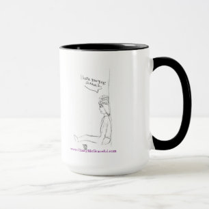 "Sobre ele" caneca